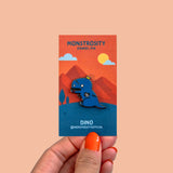 Dino Enamel Pin